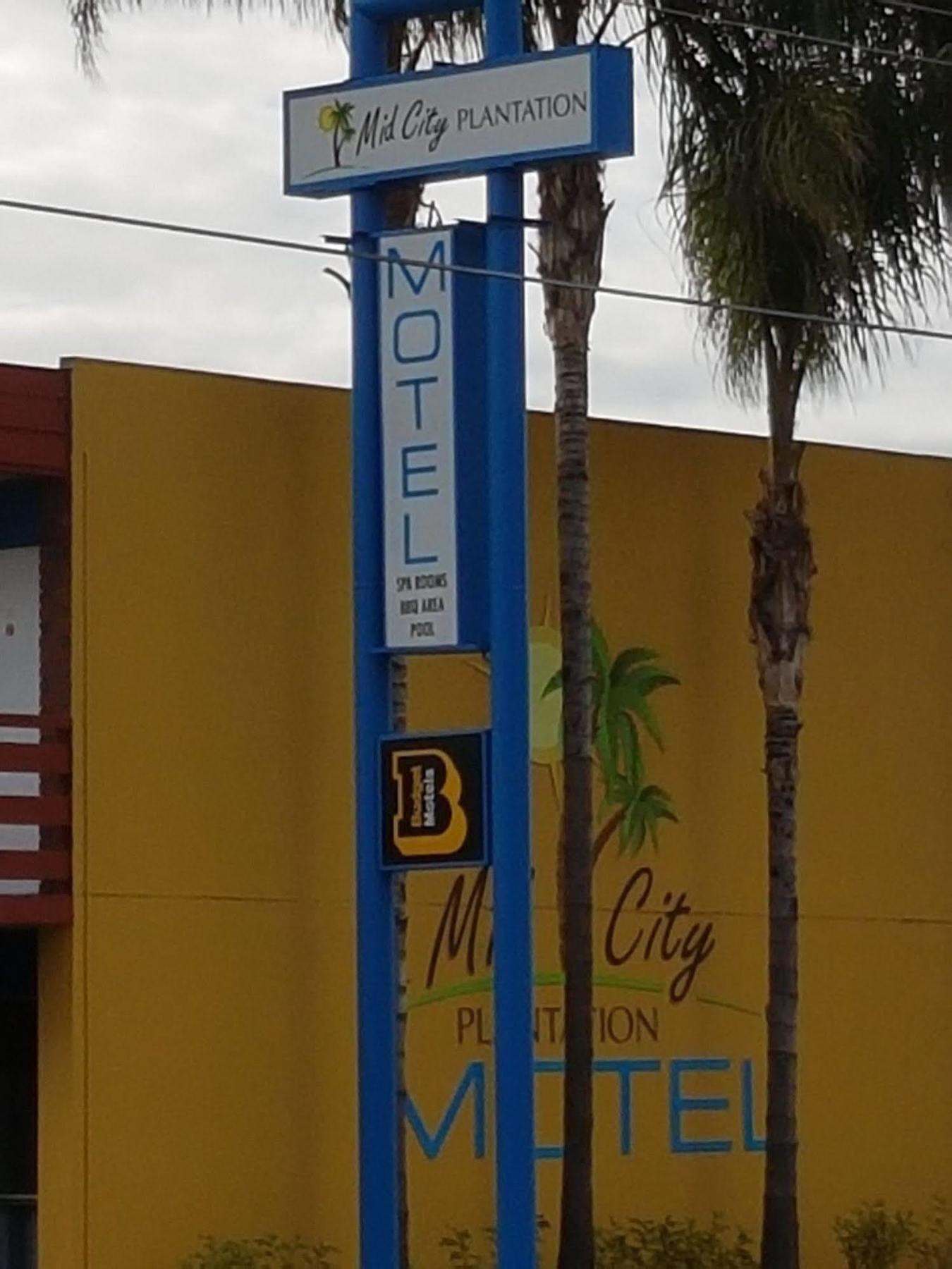 Mid City Plantation Motel Mildura Eksteriør bilde