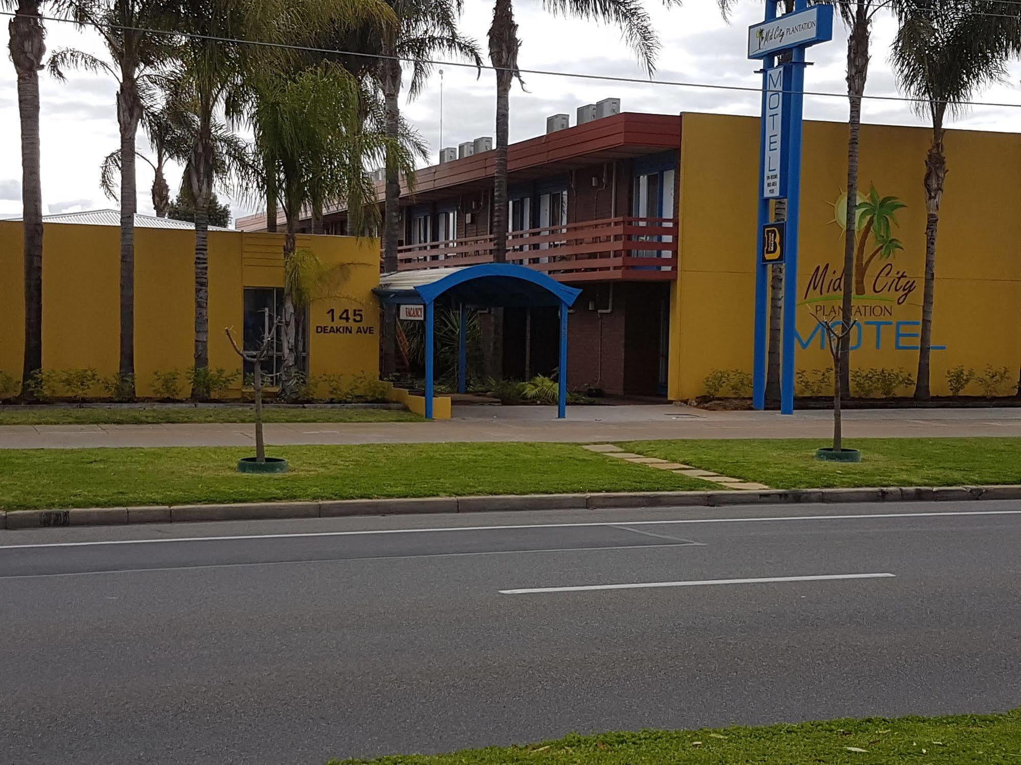 Mid City Plantation Motel Mildura Eksteriør bilde